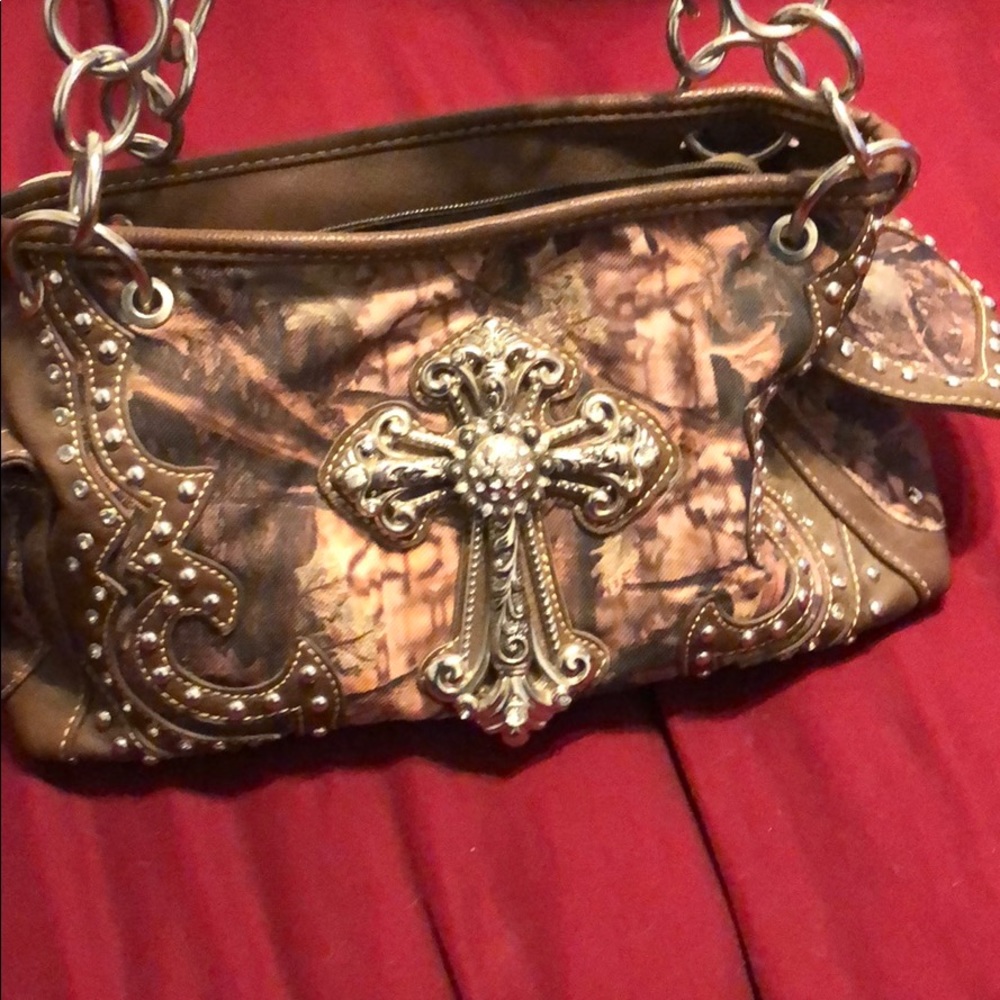 Concealed carry purse with matching wallet